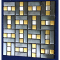 Wandfliese Edelstahl Metall Mosaik (SM228)